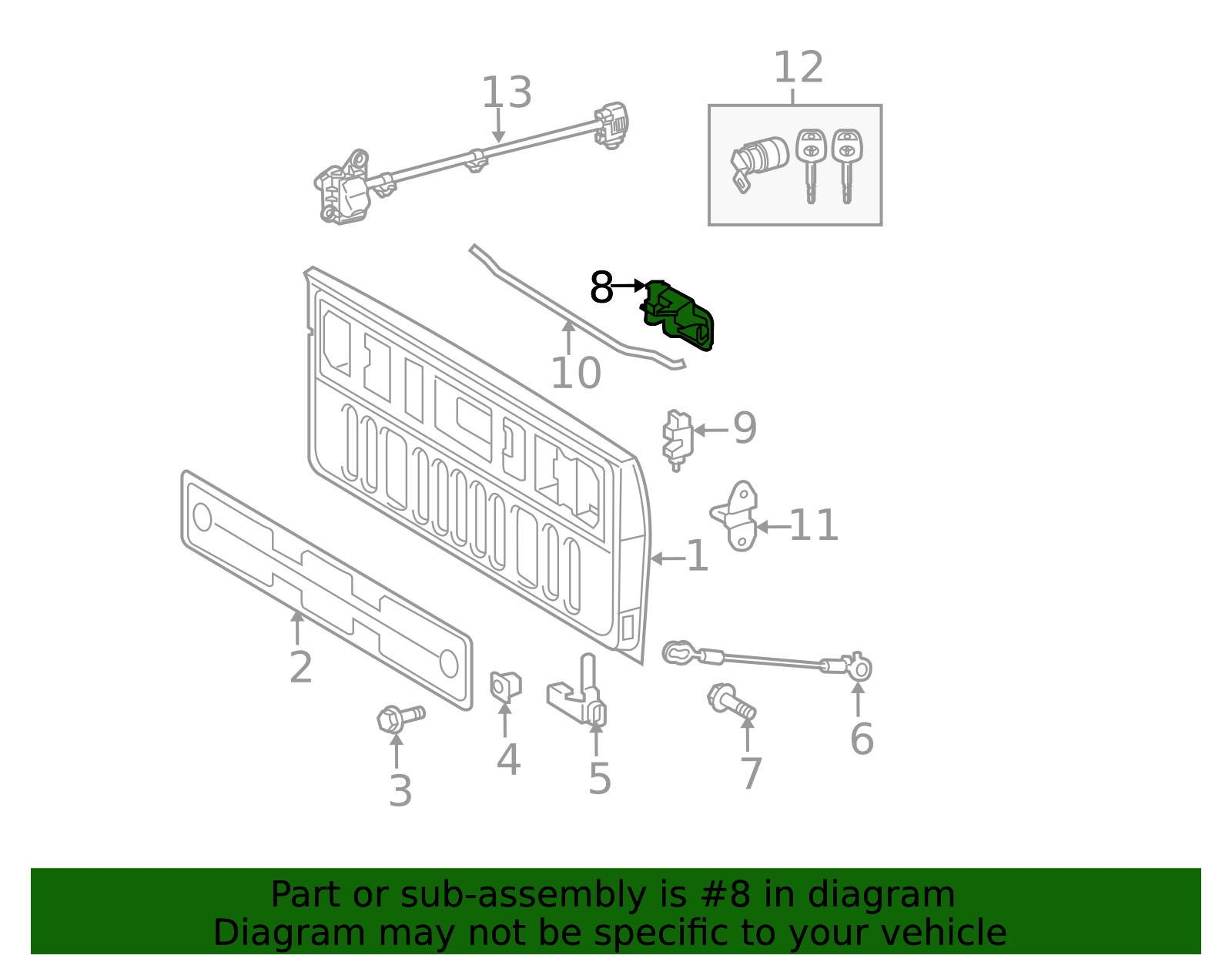 Toyota Tundra Tailgate Handle - Best Tailgate Handle for Toyota Tundra
