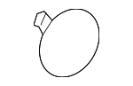 881963X0009Y - Body: Adjust Knob Cap for Hyundai: Accent Image