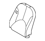 883601R370N2D - Body: Seat Back Cover for Hyundai: Accent Image