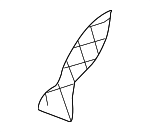 8P0881775L - Body: Seat Back Pad for Audi: A3, A3 Quattro Image