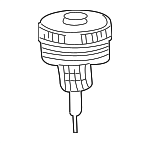 11421744000 - Engine: Cover for BMW: 323Ci, 323i, 323is, 325Ci, 325i, 325xi, 328Ci, 328i, 328is, 330Ci, 330i, 330xi, 525i, 528i, 530i, X3, X5, Z3, Z4 Image