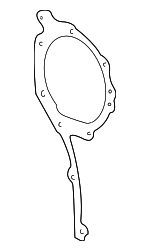 11141740846 - Engine: Timing Cover Gasket for BMW: 323Ci, 323i, 323is, 328i, 328is, 528i, M3, Z3 Image