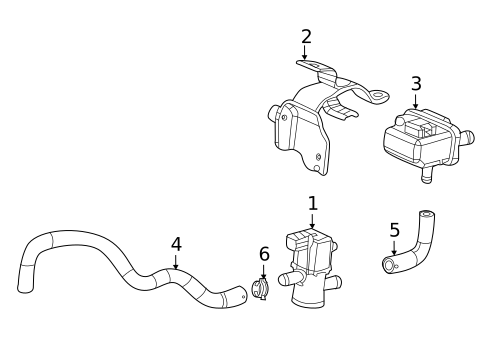 Emission Components for 2019 Honda Insight #2