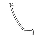 8853902430 - HVAC: Drain Hose for Toyota: C-HR, Corolla, Corolla Cross, GR Corolla, Prius, Prius AWD-e, Prius Prime Image