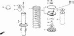 51687SE0003 - Chassis: COVER, FR. DUST for Honda Image