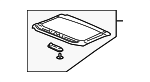 70600SDNA01ZB - Body: Sunroof Cover for Honda: Accord Image