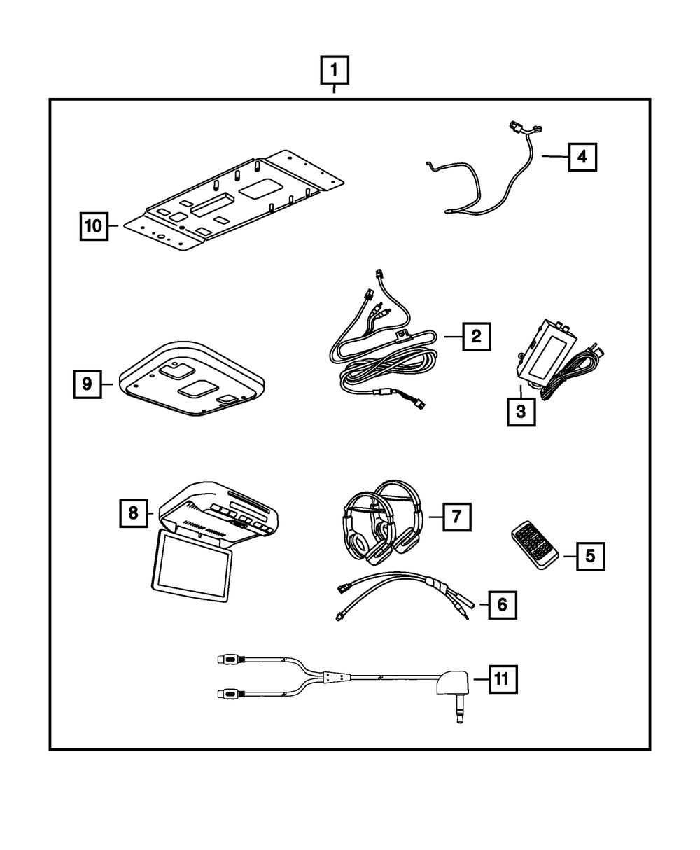 Wiring Harness - Mopar (68033634AB)