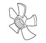 38611RBB003 - : Fan Blade for Acura Image
