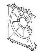 386156L2A02 - HVAC: Fan Shroud for Honda: Insight Image