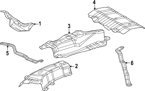 Heat Shields for 2022 Toyota RAV4 #1