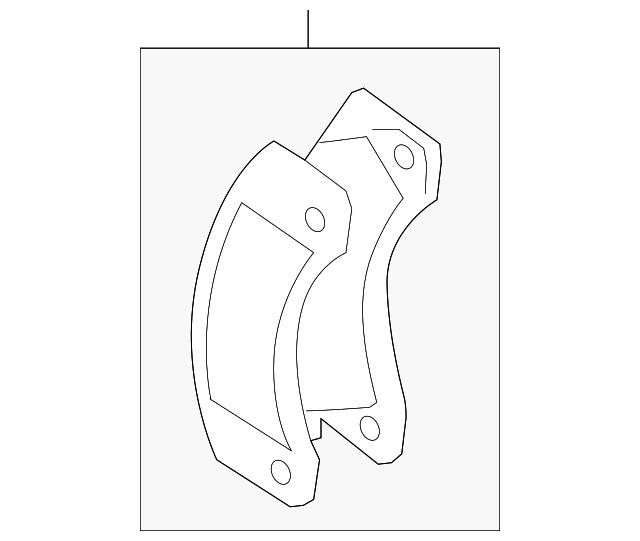 1 Set Of Brake Pads (PAA-698-151)
