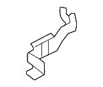 95835551402 - : Brake Hose Bracket for Porsche Image