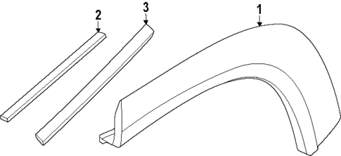 Exterior Trim - Quarter Panel for 2023 BMW XM #0