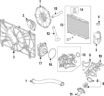 195026MAJ00 - : Lower Hose for Honda Image