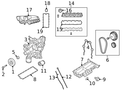 Gaskets & Sealing Systems for 2014 SRT Viper #0