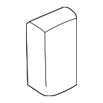 75129AC010 - Body: Cushion for Scion: tC, xA, xB, xD | Toyota: 4Runner, Avalon, Camry, Celica, Corolla, Corolla Cross, Echo, Grand Highlander, Highlander, Prius, Prius AWD-e, Prius Plug-In, Prius V, RAV4, RAV4 Prime, Sequoia, Sienna, Tercel, Yaris Image