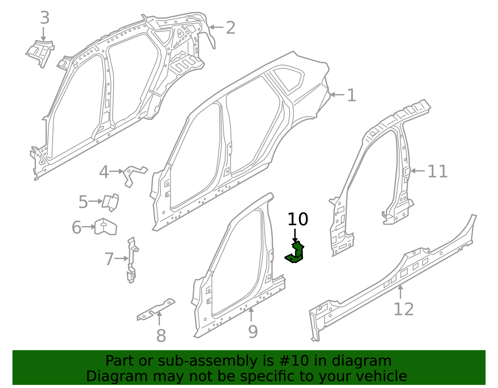 41217374408 - 2015-2019 BMW X6 Insert (41-21-7-374-408) | BMW of South ...