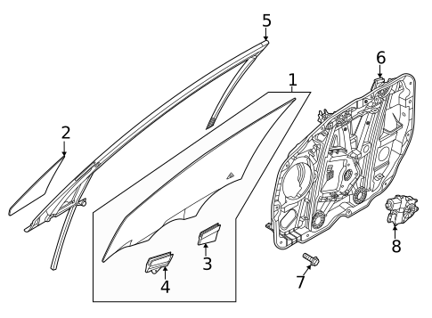 Front Door for 2025 Hyundai Sonata #0