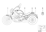 46612328527 - Body Equipment: Front Wheel Cover - Grundiert for BMW-Motorrad Image
