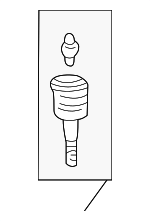 12477522 - Suspension: Upper Ball Joints for Chevrolet: Silverado 2500, Suburban 2500 | GMC: Sierra 2500, Yukon XL 2500 Image