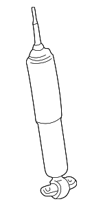 22187161 - Suspension: Shock Absorber for Chevrolet: Silverado 2500, Suburban 2500 | GMC: Sierra 2500, Yukon XL 2500 Image