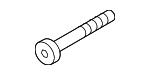 9A700803500 - Cooling System: Bracket Mount Bolt for Porsche: 718 Boxster, 718 Cayman, 911, Cayman, Panamera Image