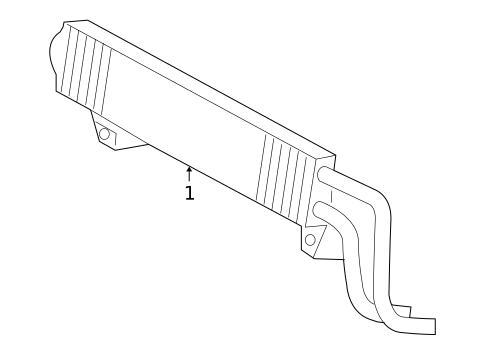 Power Steering Oil Cooler for 2012 Ram 2500 #0