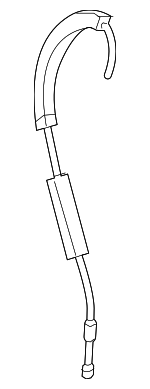 74830T5A000 - Body: Release Cable for Honda: Fit Image
