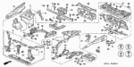 90109S3Y003 - Body/Air Conditioning: STUD, WELD (15.5MM) for Honda Image