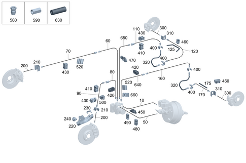 Brake Lines for 2025 Mercedes-Benz G63 AMG #0