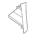 58816AK010C0 - Body: Console Trim Panel for Toyota Image