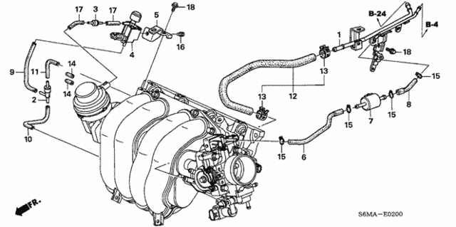 Install Pipe - Tubing for 2006 Acura RSX #0