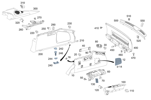 Luggage Compartment Covering for 2021 Mercedes-Benz AMG GT 53 #0