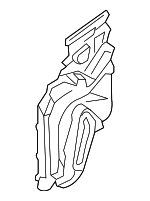 97206G3010 - HVAC: Separator for Hyundai: Elantra GT Image