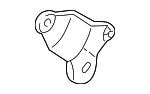 MD318635 - Steering: Idler Pulley Bracket for Mitsubishi Image