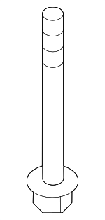 90162T2NQ00 - Suspension: Stiffener Bolt for Honda: Clarity Image