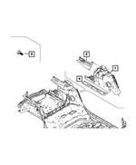 68724352AA - Frame, Bumper and Fascia: Rear Inner Wheelhouse, Left for Mopar Image