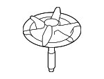 628503X000 - Tire &amp; Wheel: Spare Tire Stud for Hyundai Image