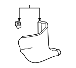 6211242011B1 - Body: Kick Panel Trim for Toyota: RAV4 Image