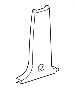 6241442010B0 - Body: Center Pillar Trim for Toyota Image