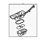 84670L5000XHA - : 2020-2023 Hyundai Sonata - Cup Holder for Hyundai: Sonata Image