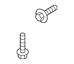 9CF600516B - Body: Bumper Cover Screw for Mazda: 2, 3, 5, 6, CX-3, CX-30, CX-5, CX-50, CX-7, CX-70, CX-9, CX-90, Miata, MPV, MX-30 EV, MX-5 Miata, Protege, Protege5, RX-8 Image