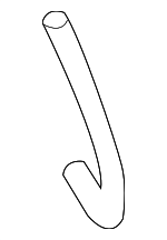 11727545323 - Exhaust: Hose for BMW: 528i, 528i xDrive, 545i, 550i, 550i GT, 550i GT xDrive, 550i xDrive, 650i, 650i Gran Coupe, 650i xDrive, 650i xDrive Gran Coupe, 740Li, 745i, 745Li, 750i, 750Li, ActiveHybrid 7, Alpina B7, M5, M6, M6 Gran Coupe, X3, X4 Image