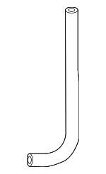 99610629705 - Cooling System: Overflow Hose for Porsche Image