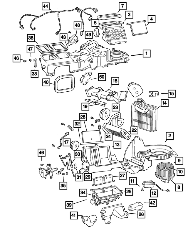 « 5101786AB –  : Climatisation Evaporateur pour Mopar Image »