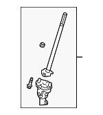 4526035050 - Steering: Intermediate Shaft for Toyota: Tacoma Image