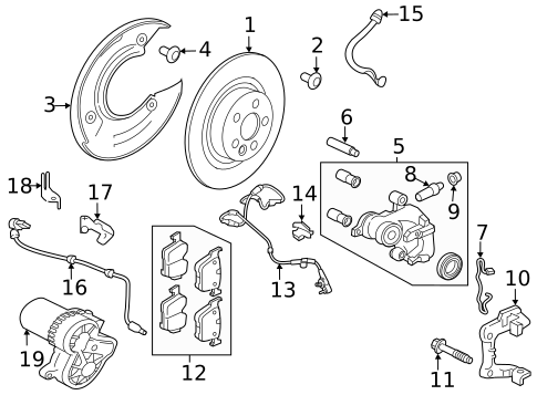 Rear Brakes for 2020 Jaguar XF #4
