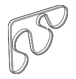 252122E820 - Cooling System: Serpentine Belt for Hyundai Image