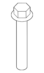 11516330 - Engine: Engine Mount Bolt for GM Image