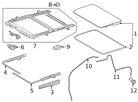 Sunroof for 2025 Toyota Land Cruiser #0